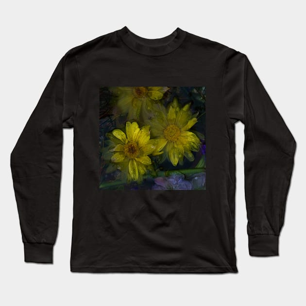 Yellow Trio Long Sleeve T-Shirt by PoppetKandyRoniJacks